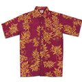 Mini Tahitian Reverse (Cardinal/Gold) Hawaiian Shirts