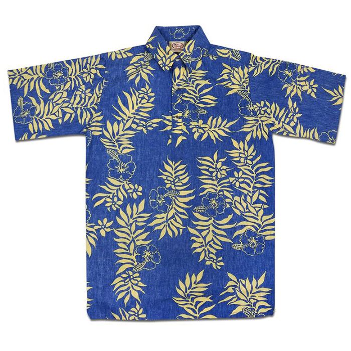 Mini Tahitian Pullover (Royal Gold) Hawaiian Shirts