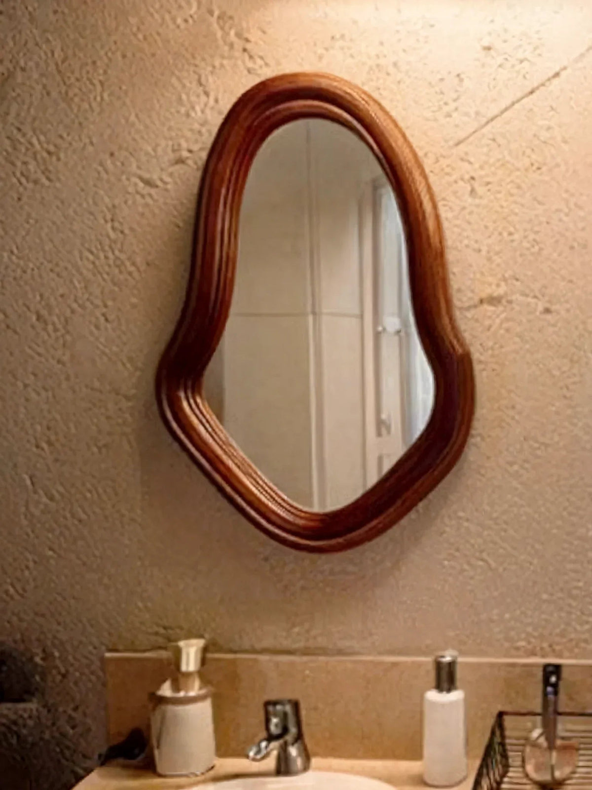 Handmade Wood Mirror Frame