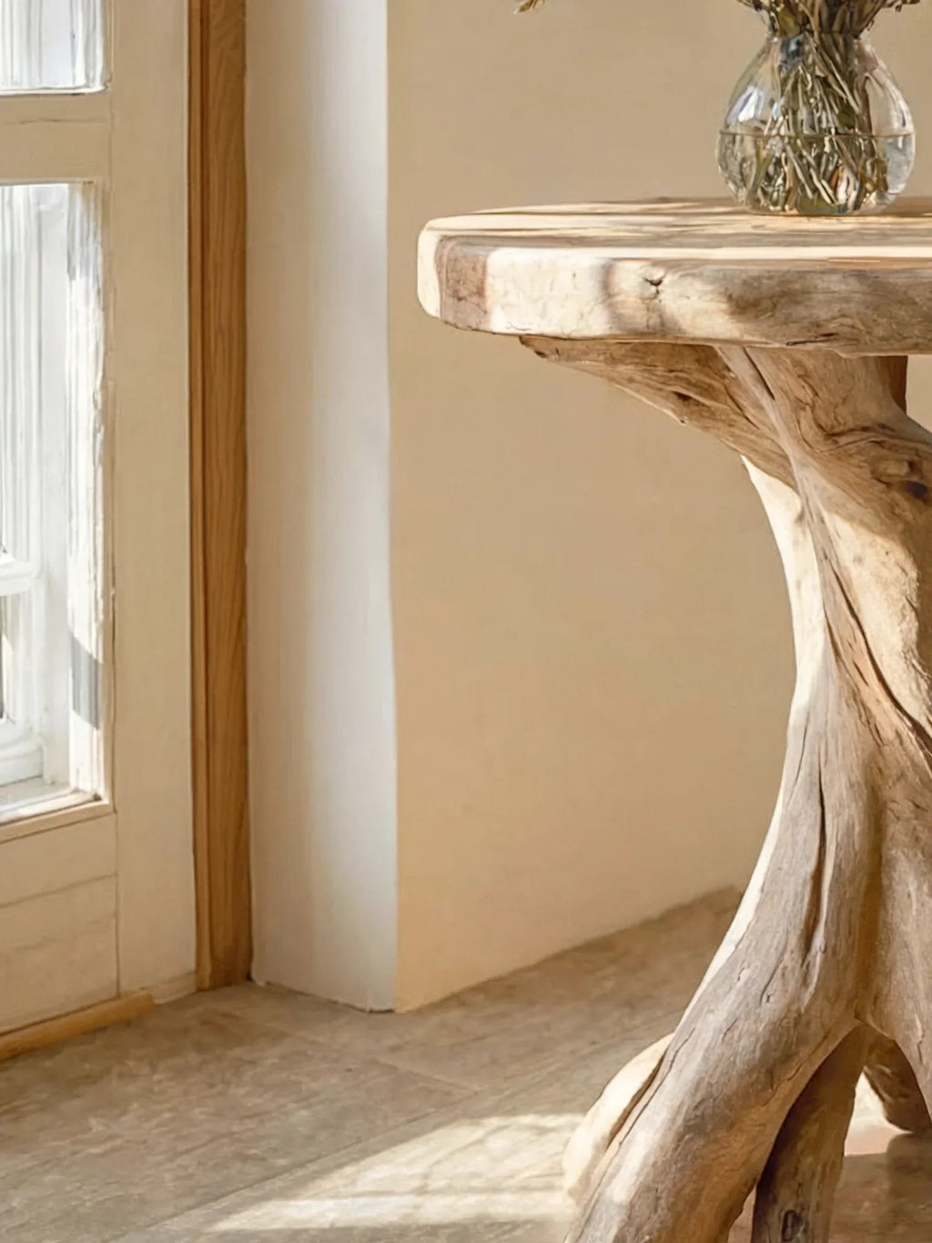 Live Edge End Table