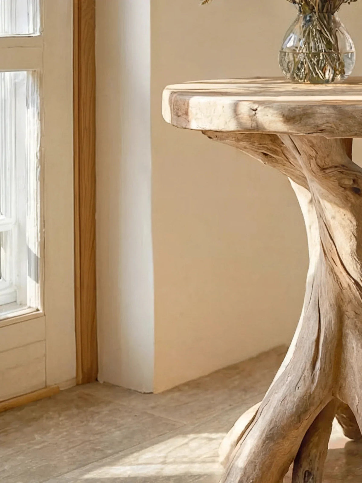 Live Edge End Table
