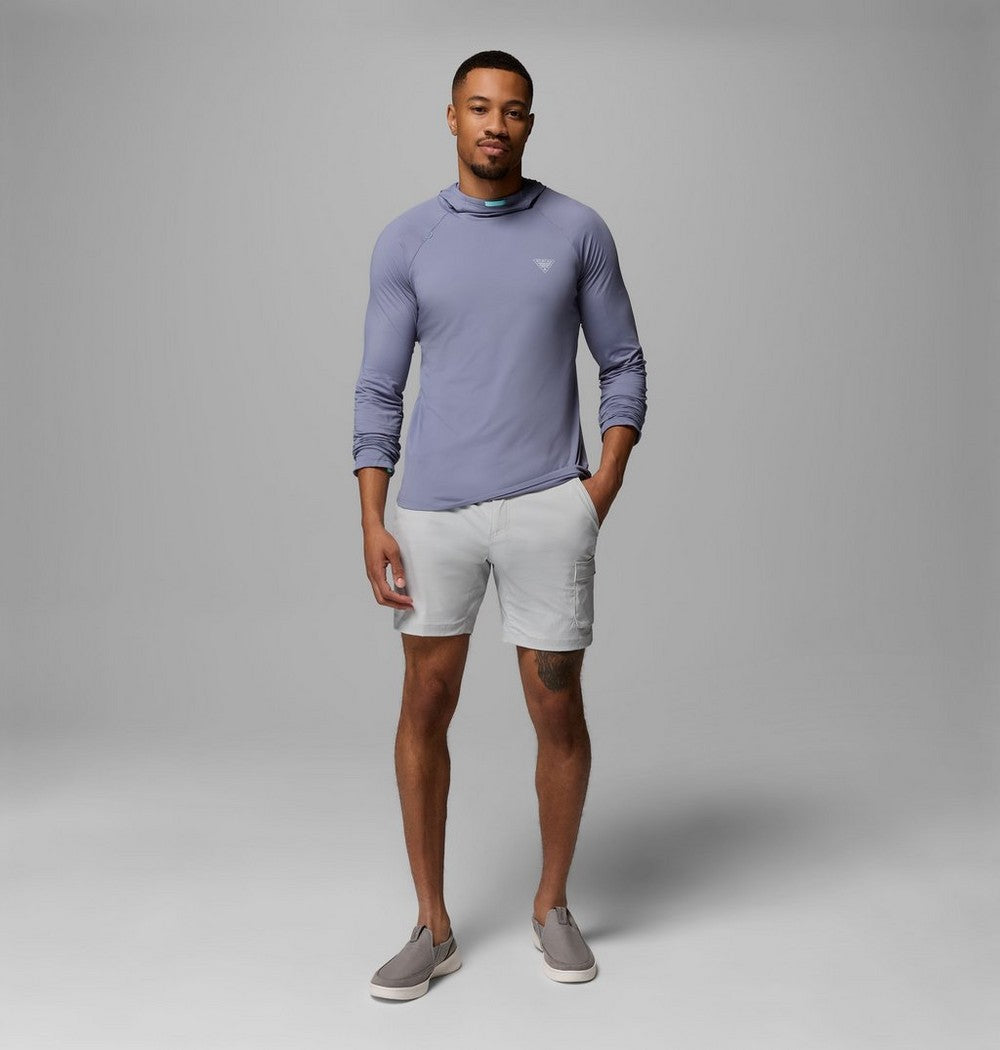 Men's Stretch Fishing Shorts - Cool Grey