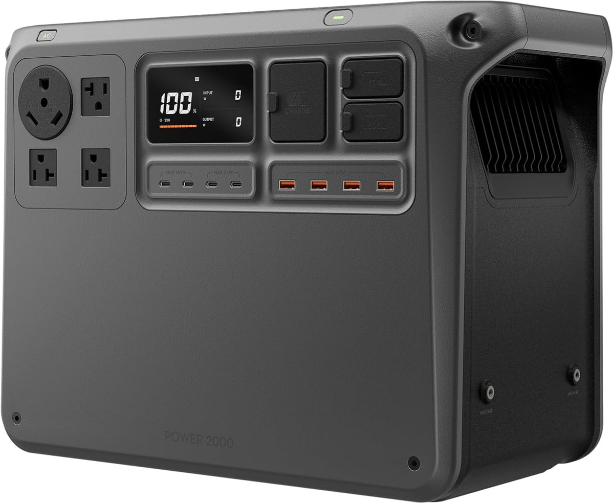 DJI Portable Power Station 2048Wh LFP Battery 3000W - Power 2000