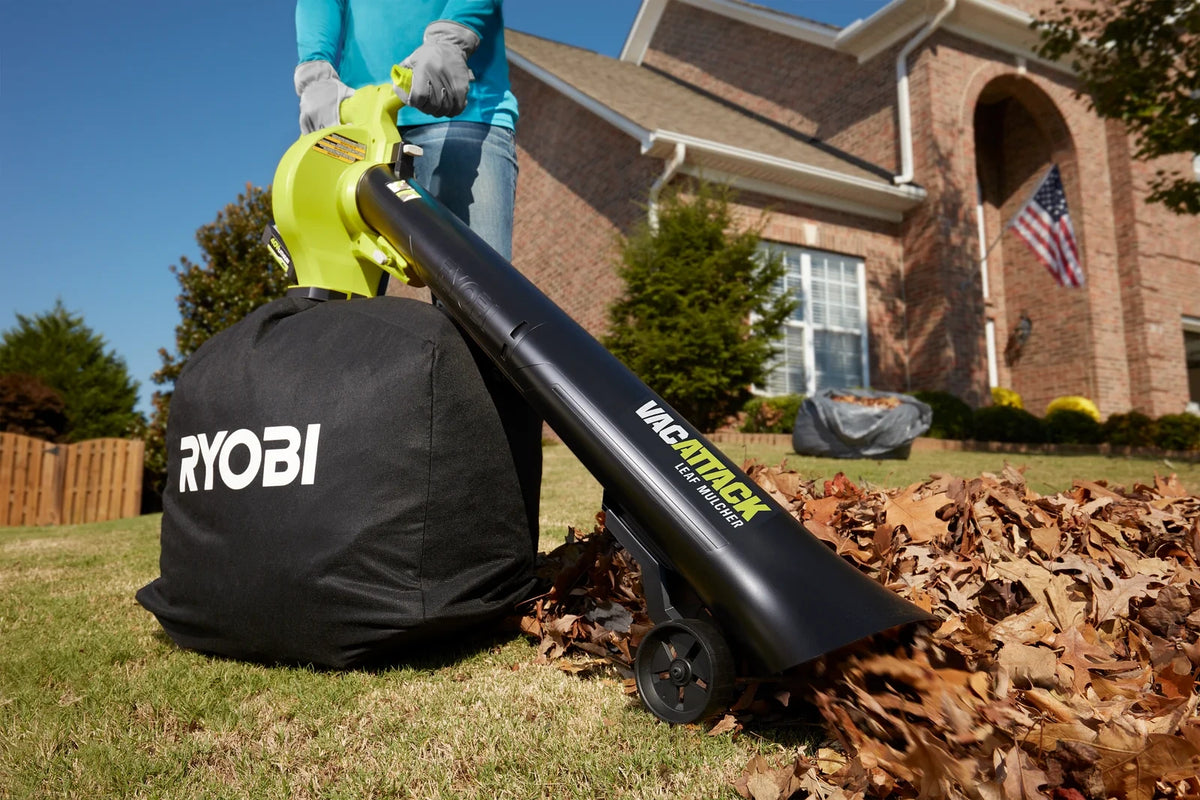40V Cordless Leaf Vacuum & Mulcher Kit