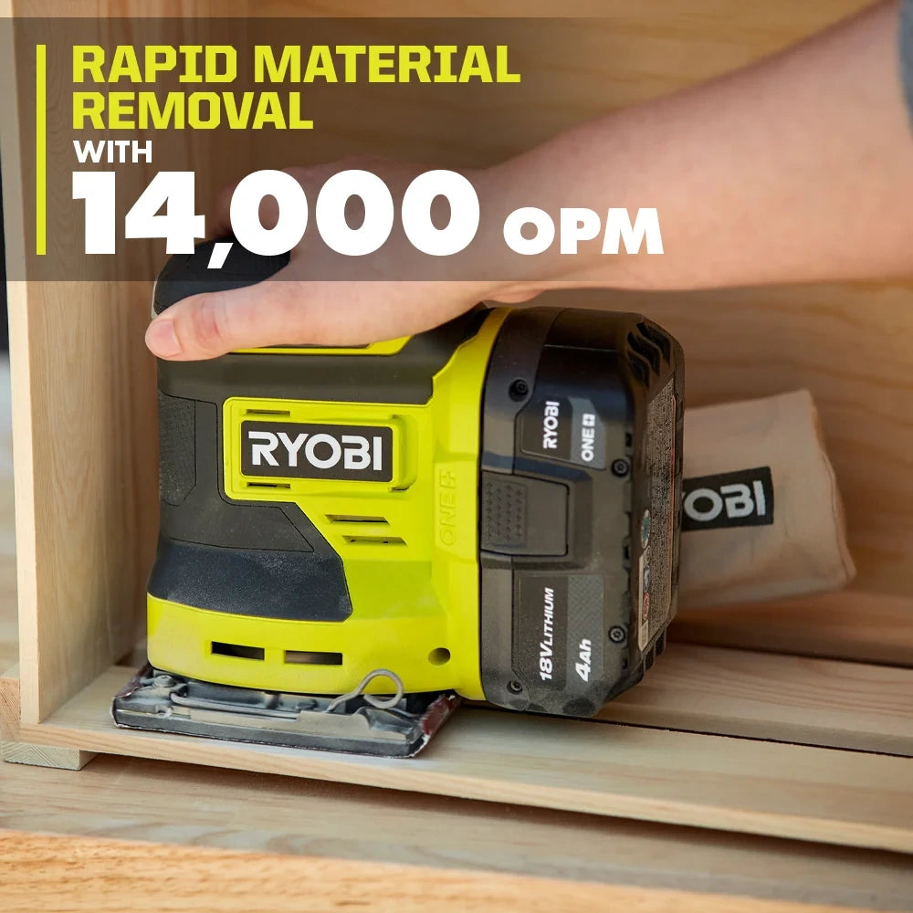 18V 1/4-Sheet Cordless Sander Kit