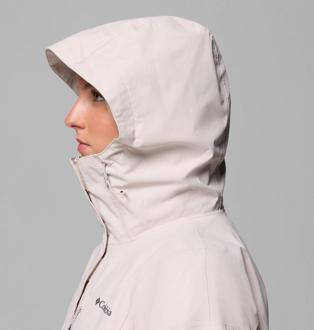 Women's Waterproof Rain Jacket - Coral