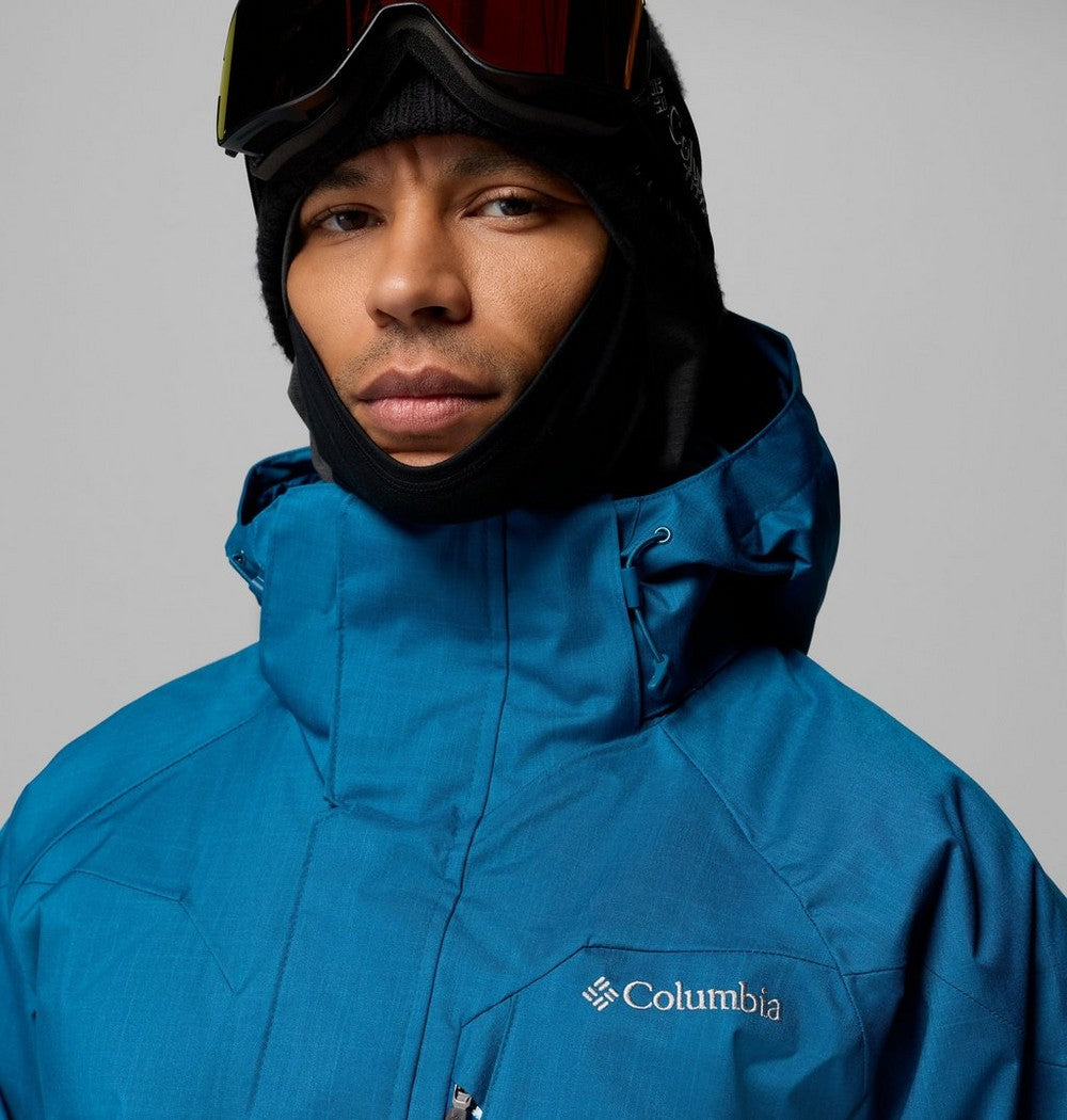 Men's Insulated Ski Jacket - Dark Blue