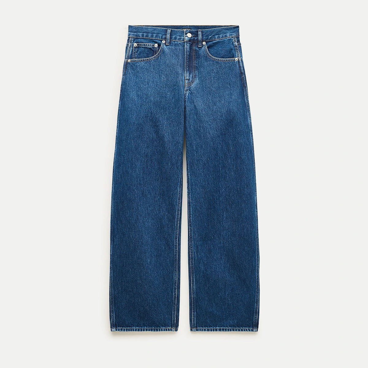 Women's High-Rise Barrel Jeans - Blue