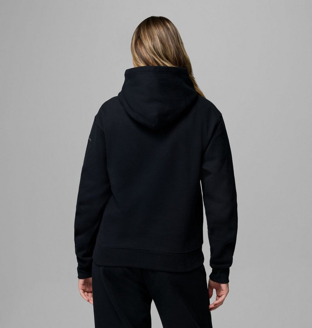 Women's Midweight Cotton Blend Hoodie - Brown