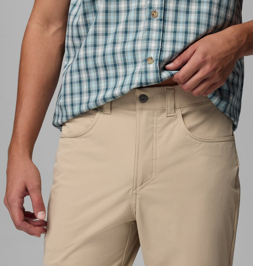 Men's Stretch Five-Pocket Pants - Green