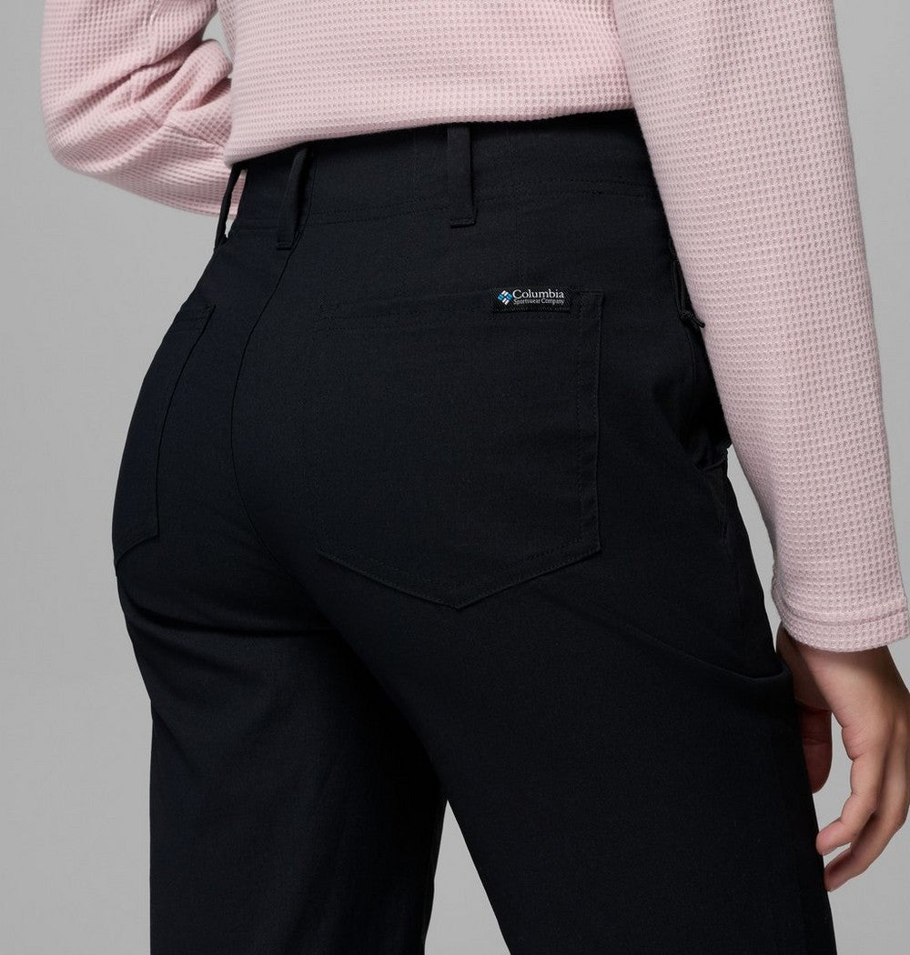 Women's Stretch Straight-Leg Pants - Green