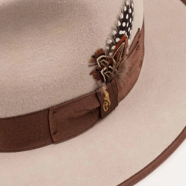 Gent By Potukly Fedora-White