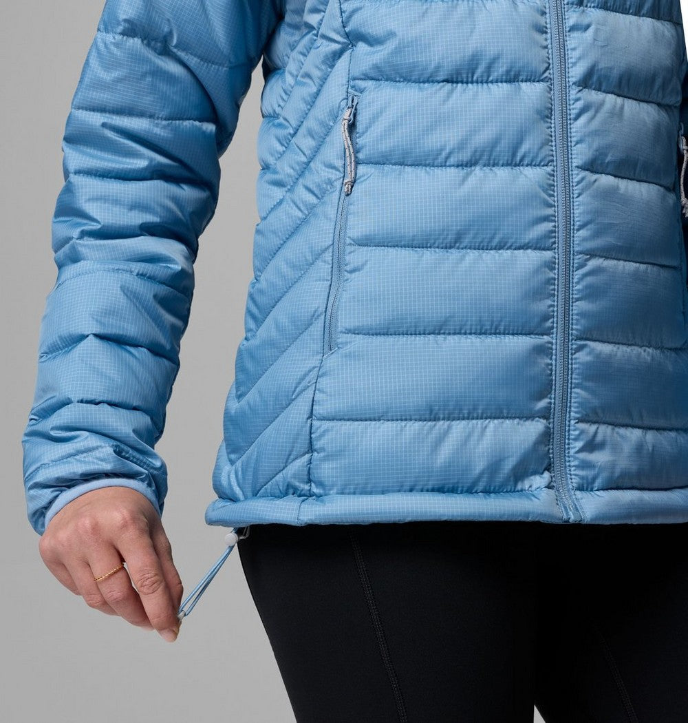 Women's Hooded Puffer Jacket - Navy