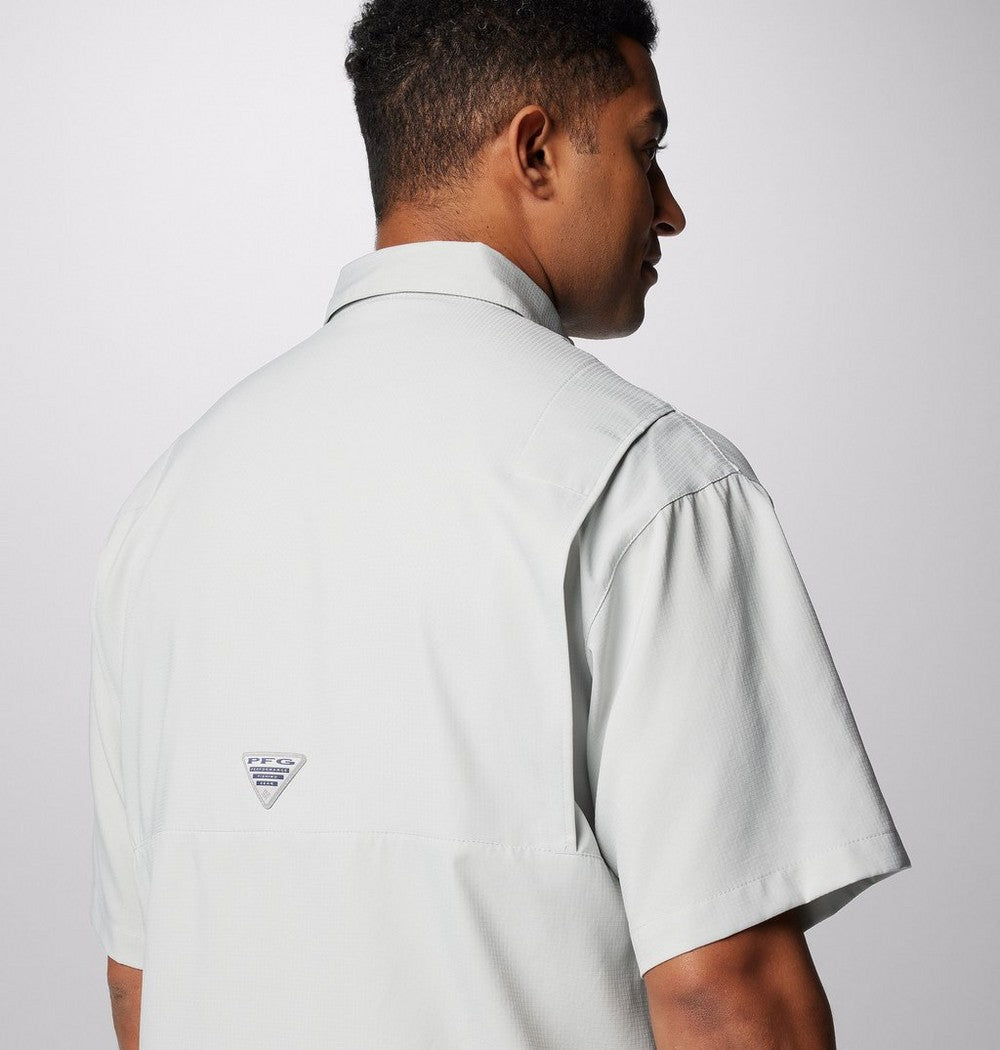 Men's Short-Sleeve Fishing Shirt - Blue