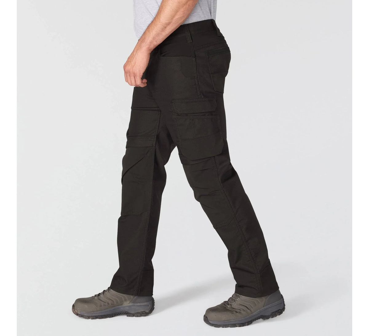 Men's Stretch Canvas Work Pants - Black