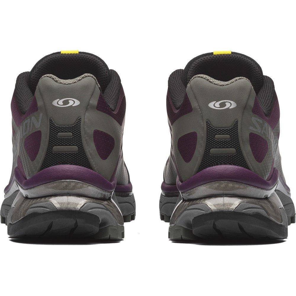 Cushioned Retro Sneakers - Black