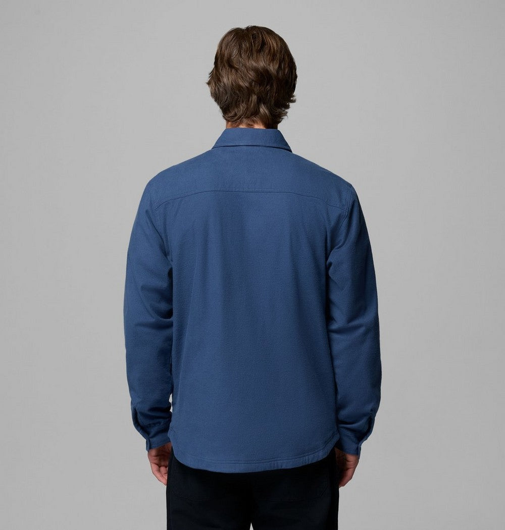 Men's Fleece-Lined Shirt Jacket - Green