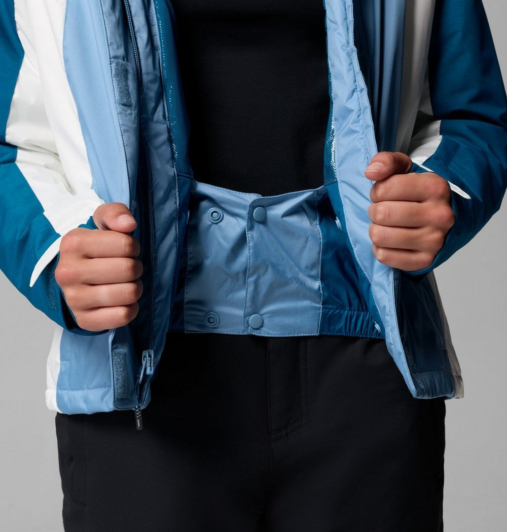 Women's Insulated Ski Jacket - Blue
