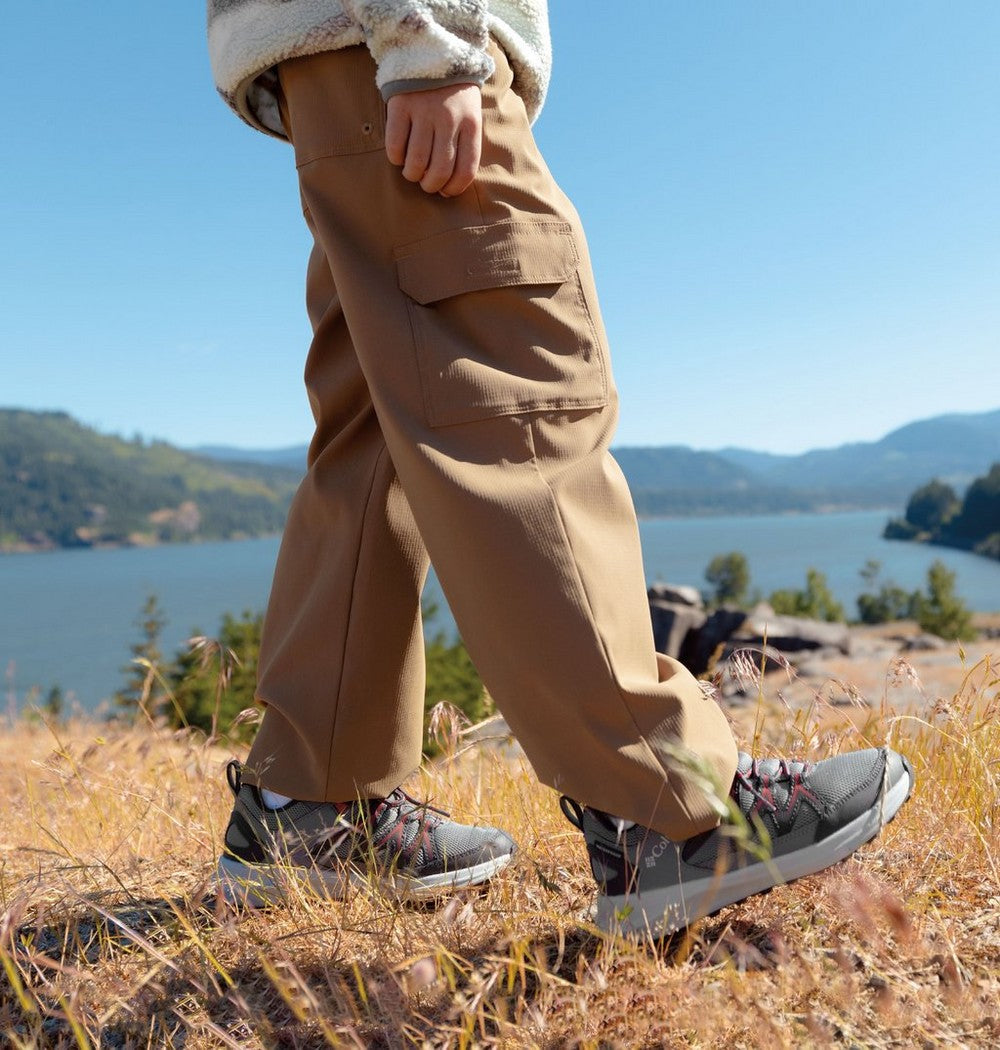 Kids' Waterproof Hiking Shoes - Blue Purple