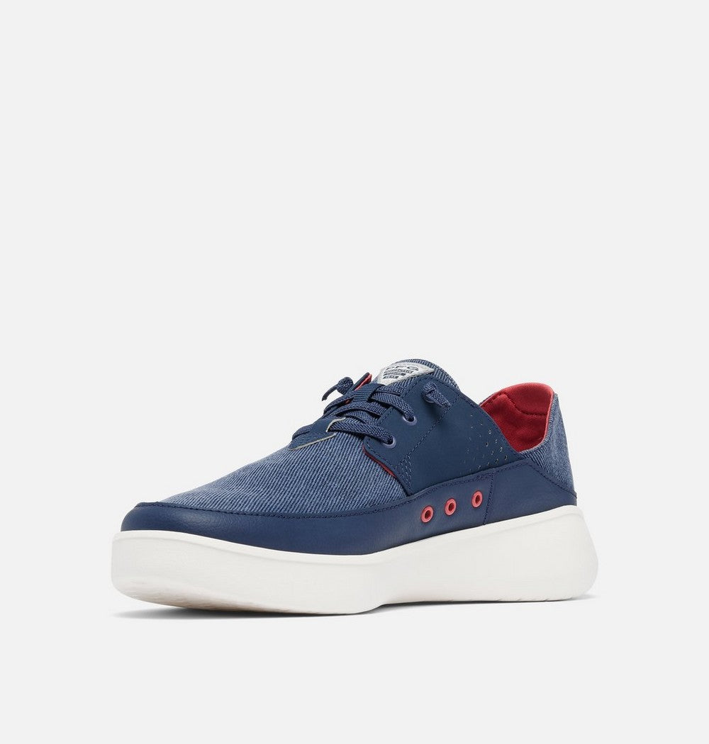 Men's Relaxed Boat Shoe - Blue and White