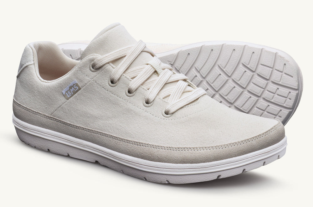 Canvas And Wool Casual Sneaker - Blue