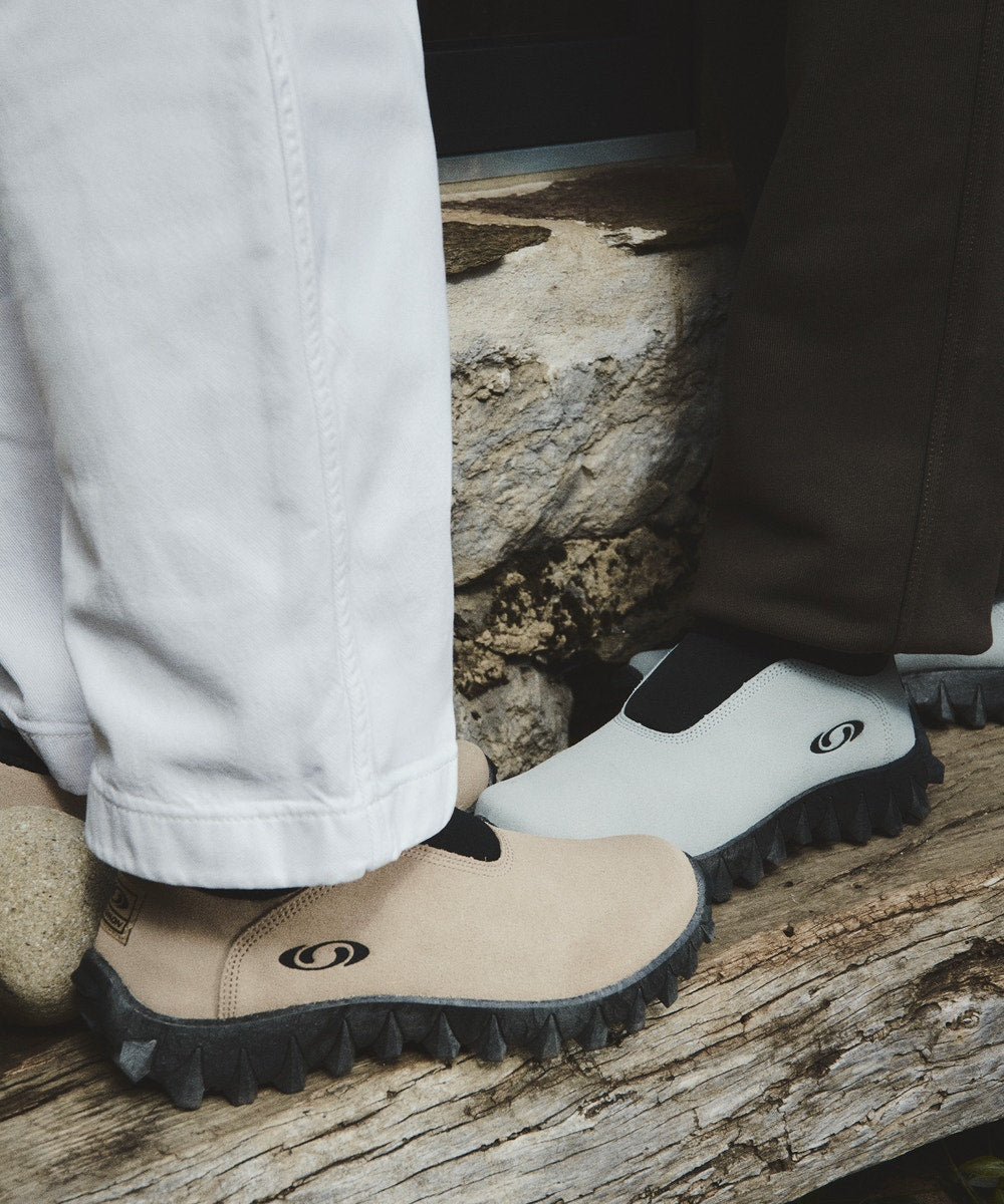 Suede Winter Slip-On Clog - Black