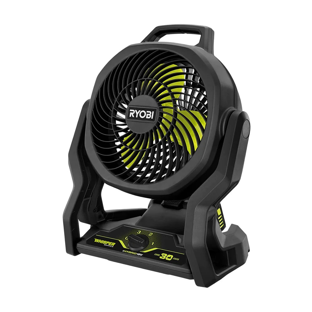 18V Hybrid 7.5-Inch Cordless Fan Kit