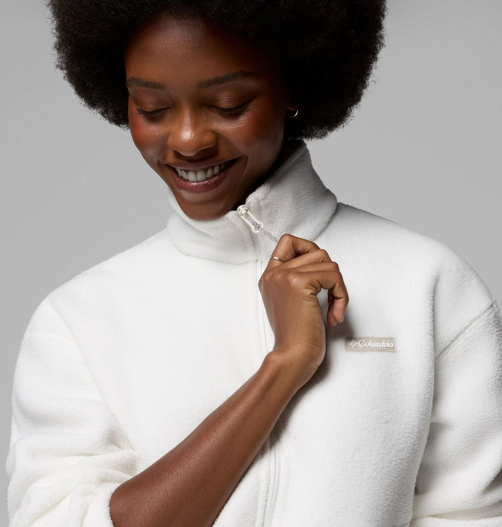 Women's Full-Zip Fleece Jacket - Tobacco
