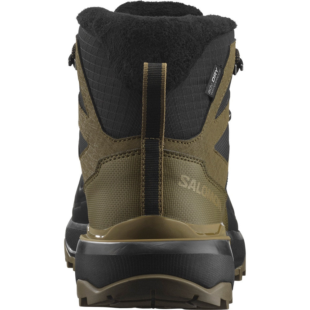 Men's Insulated Waterproof Winter Boots - Black