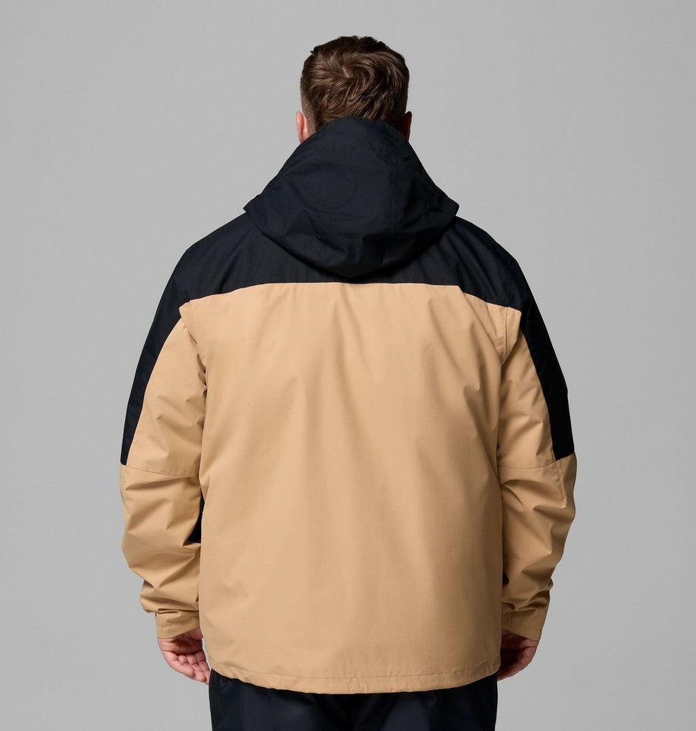 Men's Big 3-In-1 Waterproof Jacket - Green