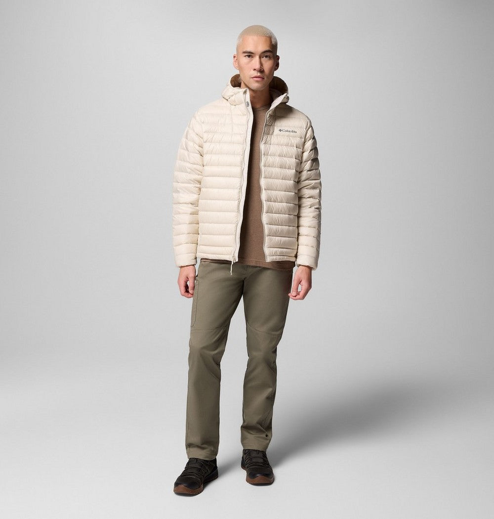 Men's Packable Down Hooded Jacket - Blue