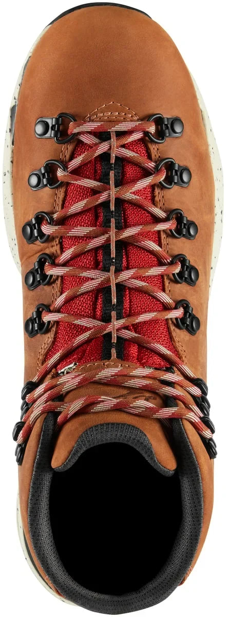 Women's Waterproof Hiking Boot - Mocha Brown Red