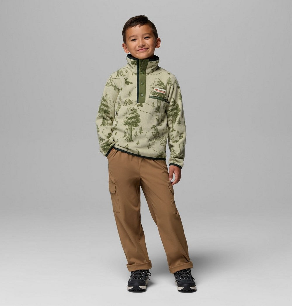 Kids' Character Print Half-Snap Fleece - Light Green