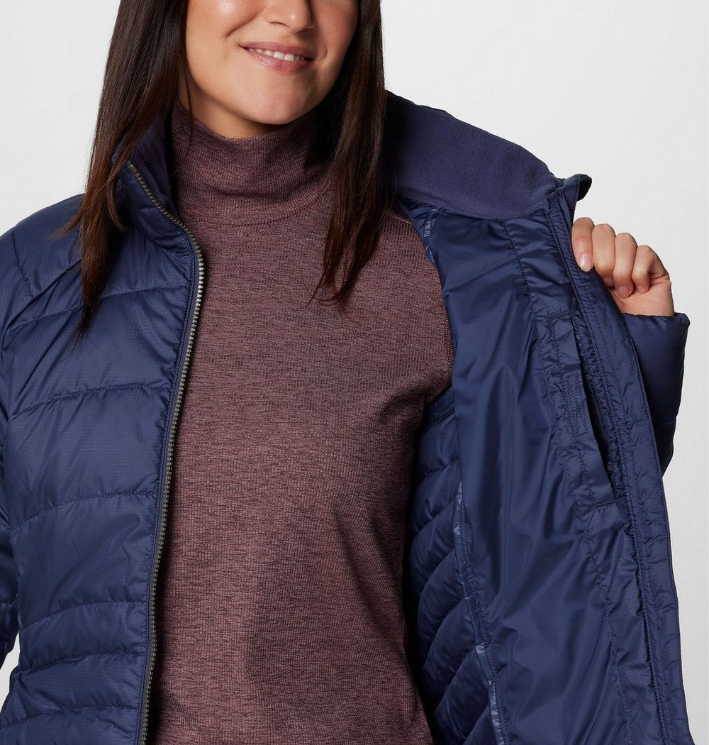 Women's Water-Resistant Insulated Jacket - Brown