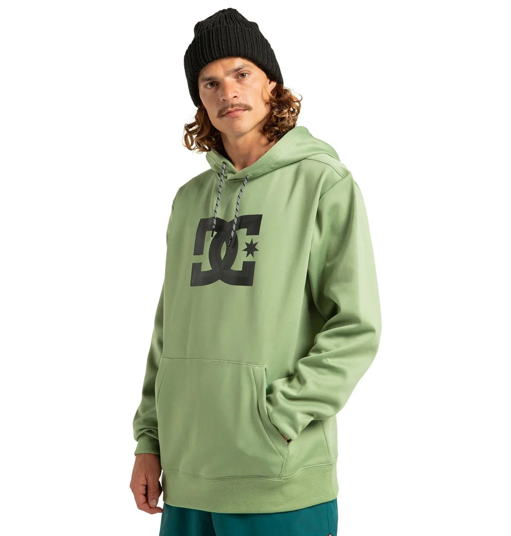 Unisex Bonded Fleece Hoodie - Basil