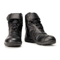 Men's Reinforced Motorcycle Boots - Black