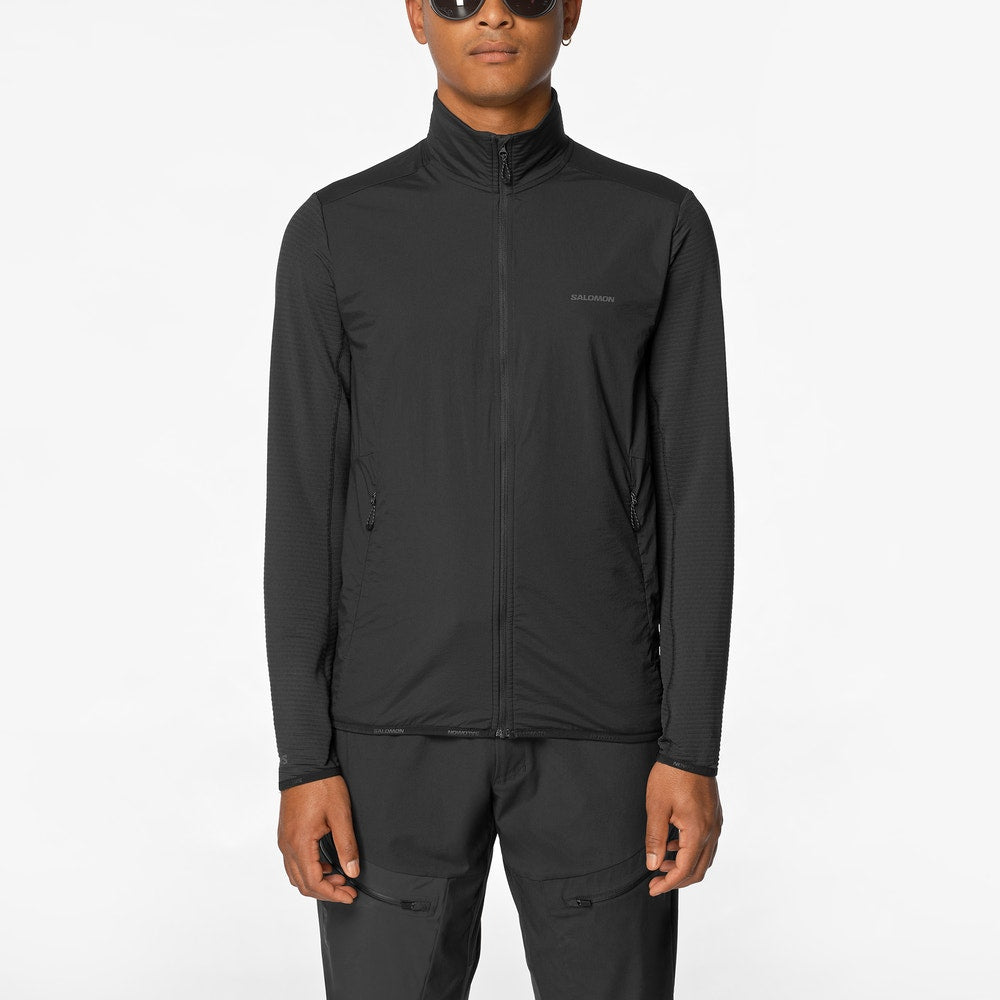 Men's Full-Zip Fleece Hybrid Jacket