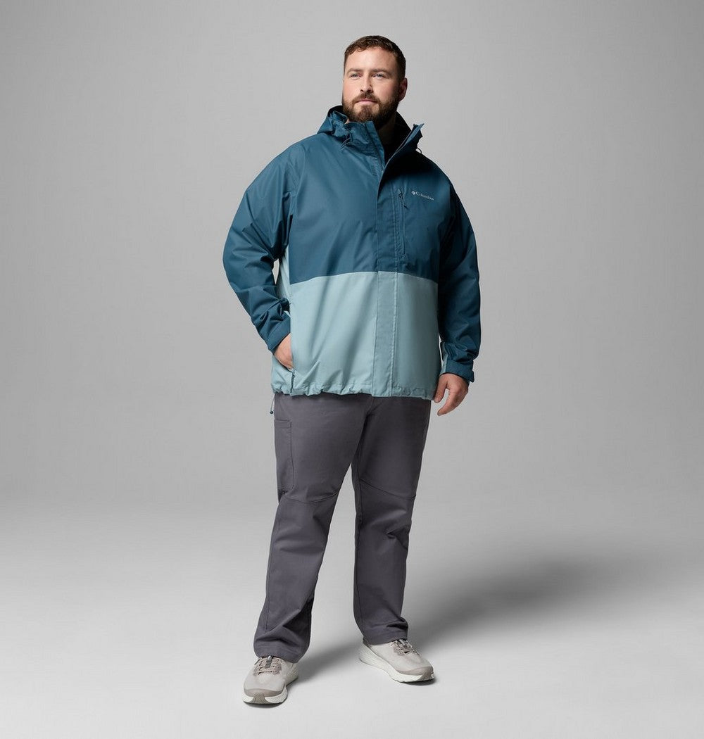 Men's Big Waterproof Rain Jacket - Red