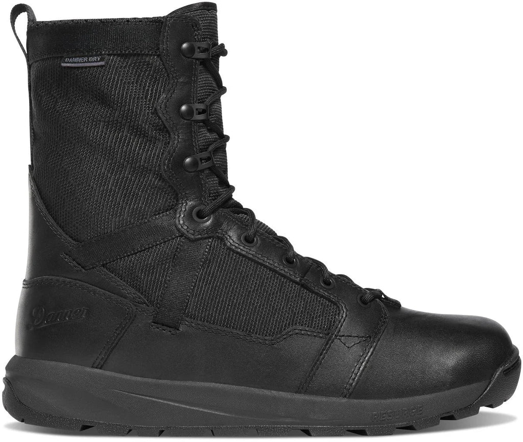 Men's 8-Inch Waterproof Tactical Boot - Black