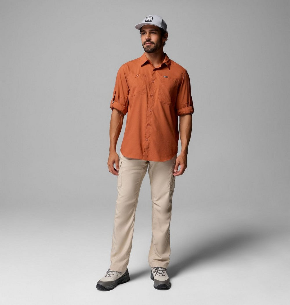 Men's UPF 100 Utility Long Sleeve Shirt - Gray