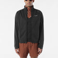 Men's Wind-Resistant Running Softshell Jacket - Black