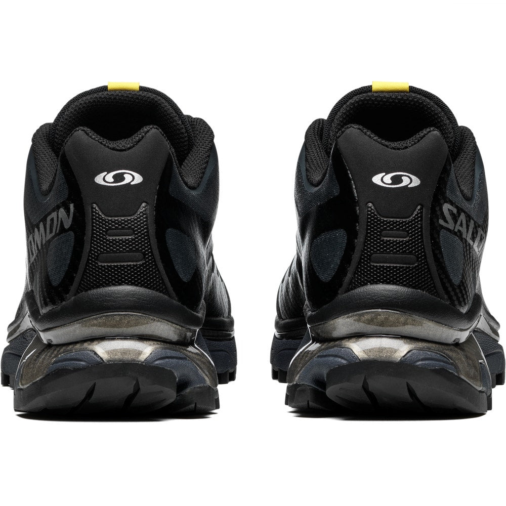 Cushioned Retro Sneakers - Black