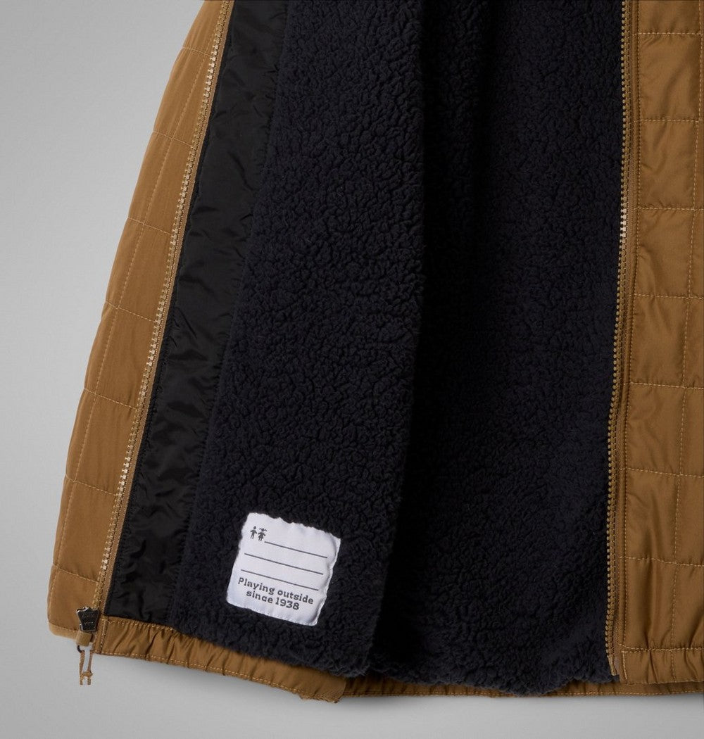 Boys' Sherpa-Lined Insulated Jacket - Green