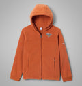 Kids' School Logo Fleece Hoodie - Brown