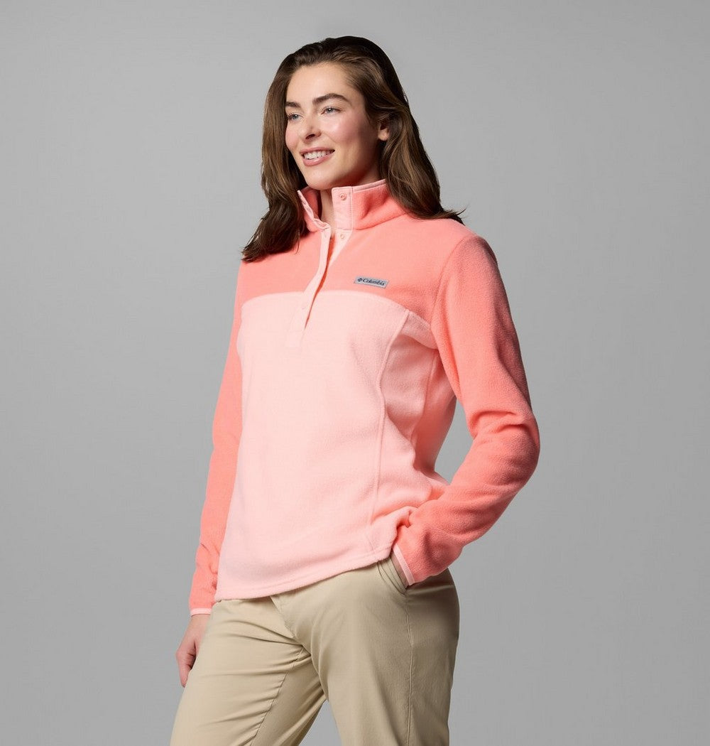 Women's Half-Snap Fleece Pullover - Navy
