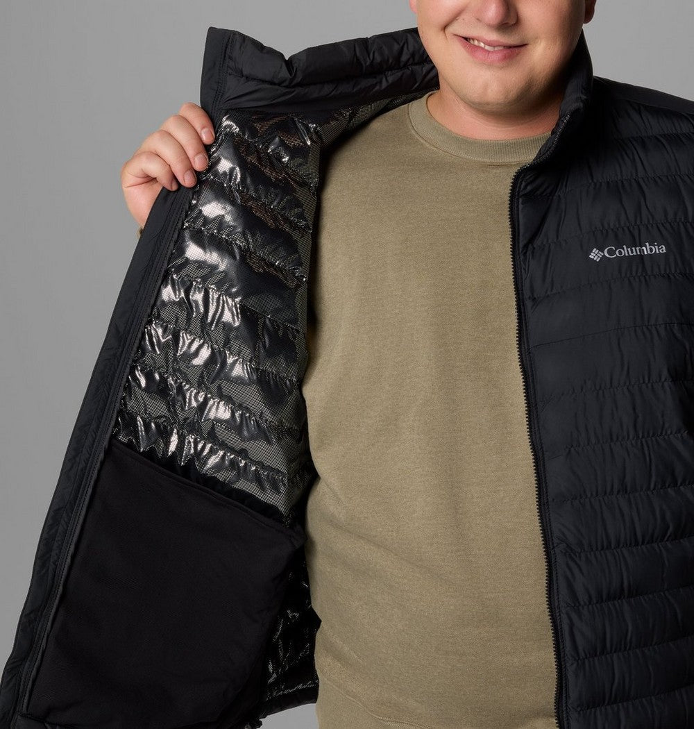 Men's Big Insulated Puffer Vest - Green