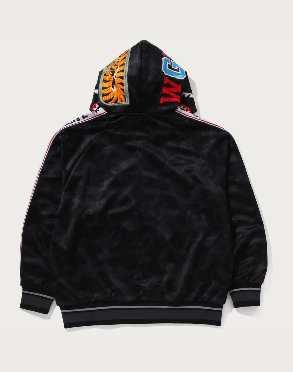Men's Relaxed Cotton Zip Hoodie - Black