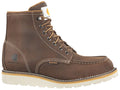 Men's 6-Inch Waterproof Steel Toe Wedge Boot - Brown
