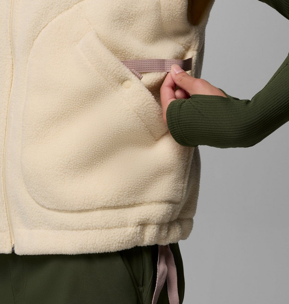 Women's Relaxed Fleece Vest - Blue