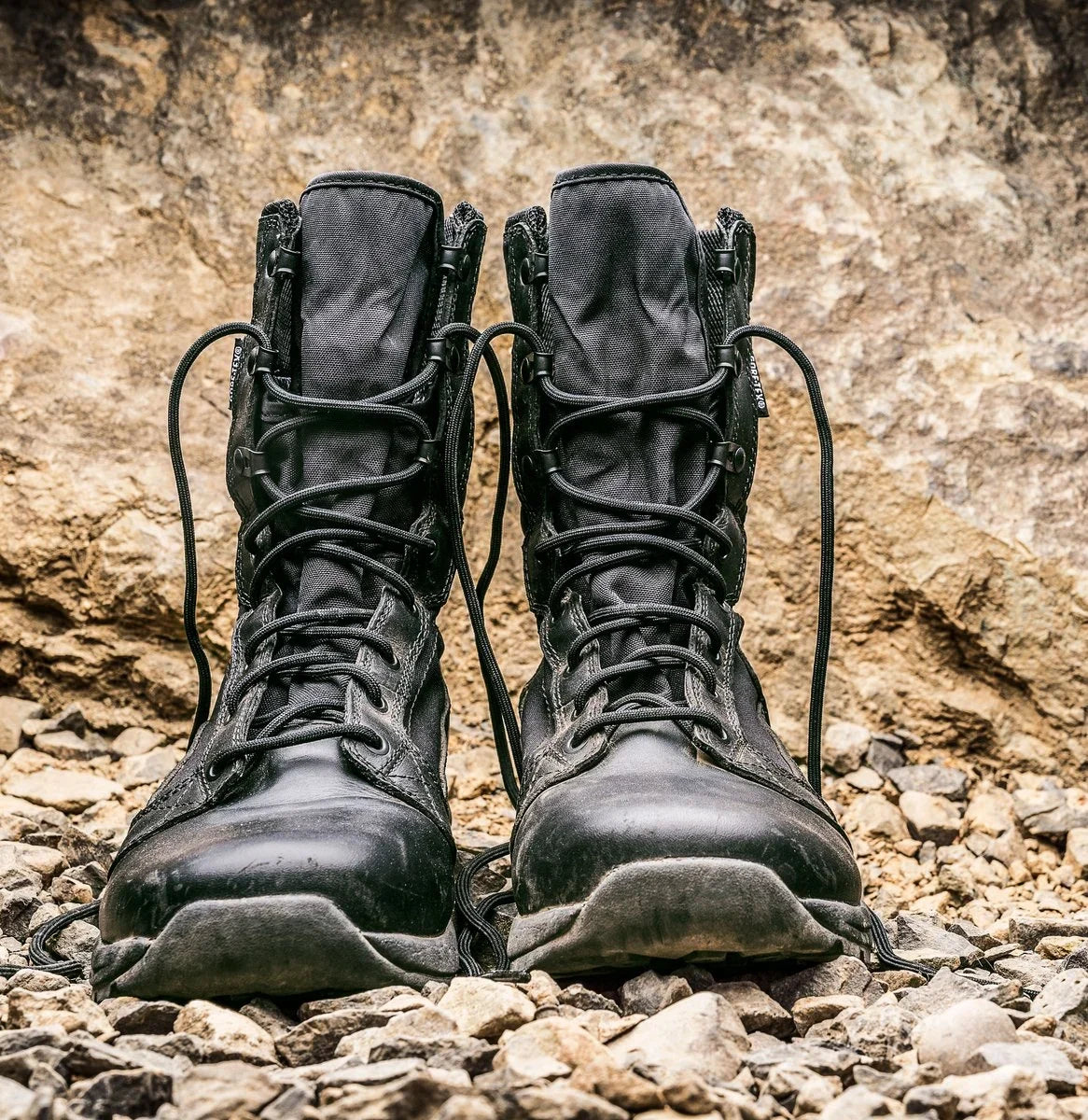 Waterproof 8-Inch Tactical Boot - Black